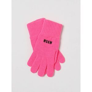 Msgm Gloves Men Fuchsia